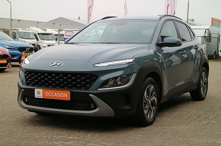 Hyundai Kona 1.6 GDI HEV Fashion | Automaat! | Navi | Carplay | Goed Onderhouden! |