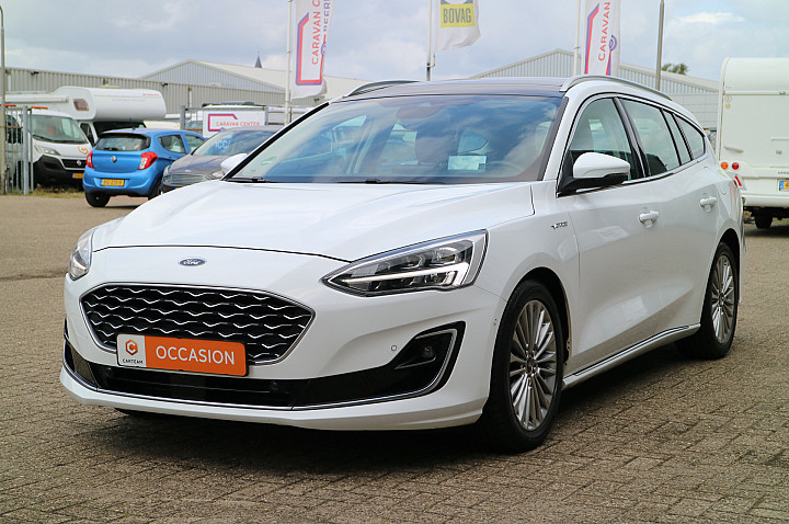 Ford Focus Wagon 1.0 EcoBoost Vignale | Panoramadak | Trekhaak! | Leder! |